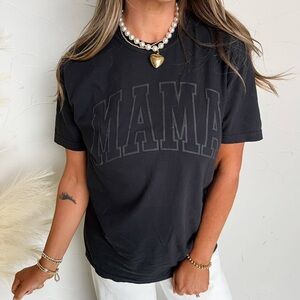 Mama Puff Letter Graphic Tee